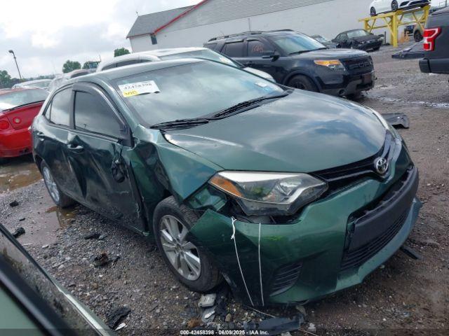  Salvage Toyota Corolla