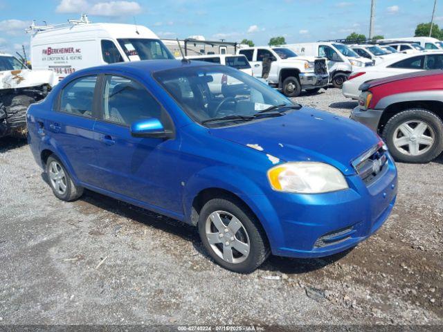  Salvage Chevrolet Aveo