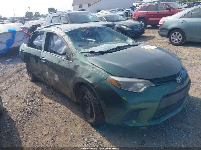  Salvage Toyota Corolla