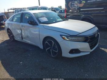  Salvage Honda Accord
