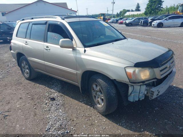  Salvage Toyota Highlander