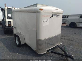  Salvage Homesteader Enclosed Trailer