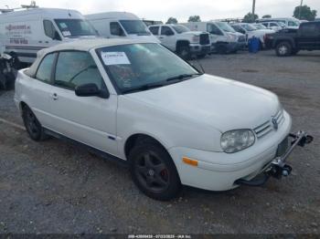 Salvage Volkswagen Cabrio