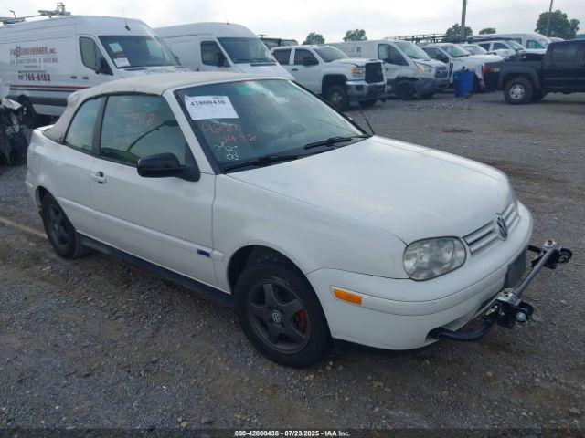  Salvage Volkswagen Cabrio