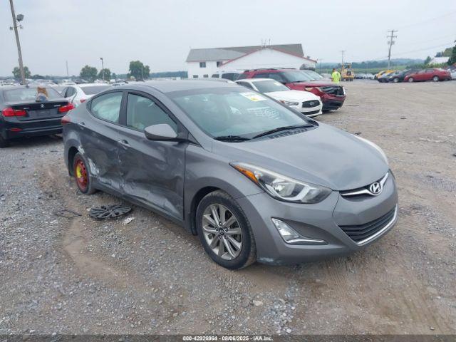  Salvage Hyundai ELANTRA