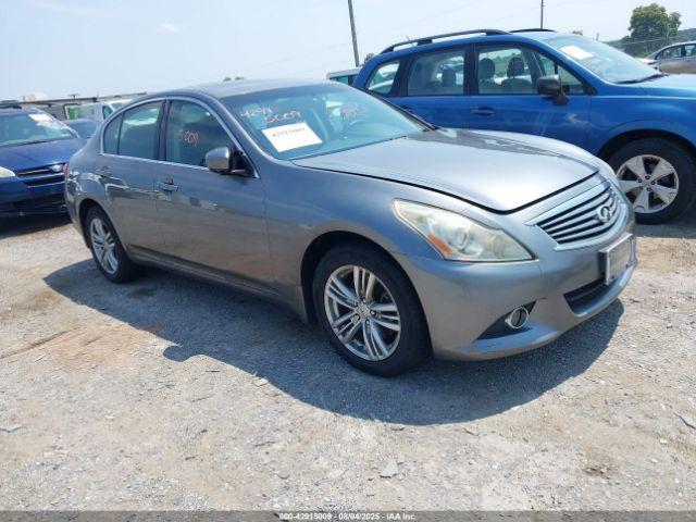 Salvage INFINITI G25x