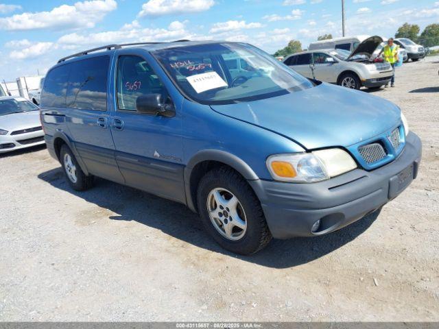 Salvage Pontiac Montana