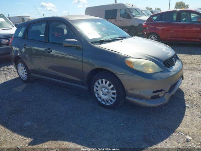  Salvage Toyota Matrix