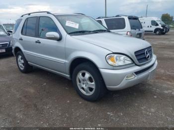  Salvage Mercedes-Benz M-Class