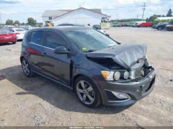  Salvage Chevrolet Sonic