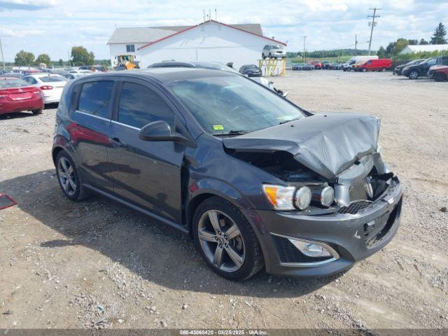  Salvage Chevrolet Sonic