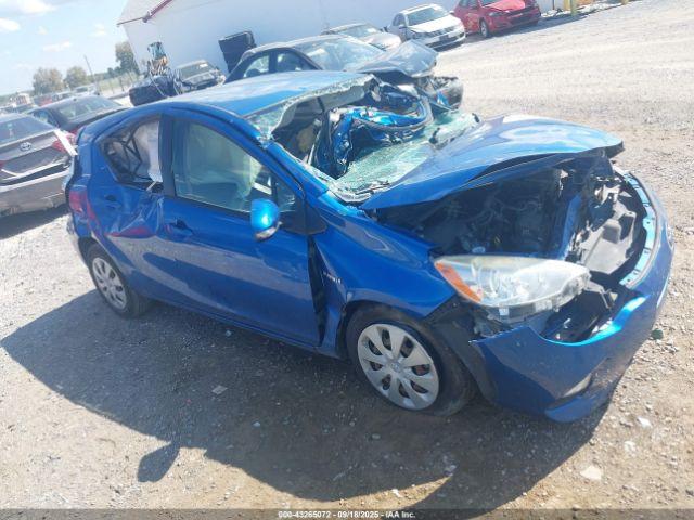  Salvage Toyota Prius c