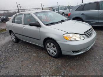  Salvage Toyota Corolla