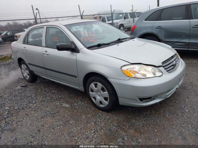  Salvage Toyota Corolla