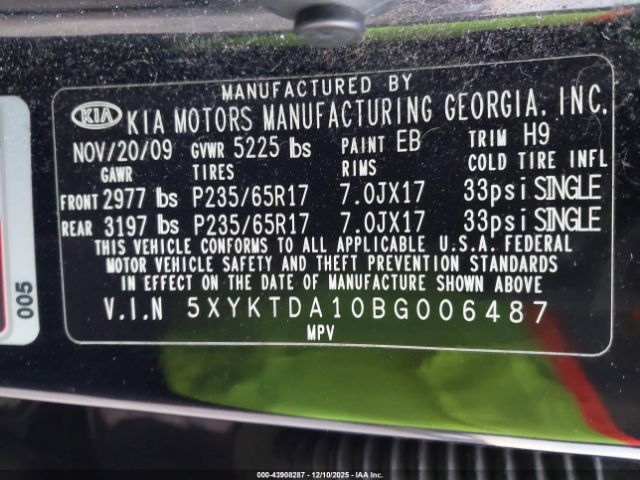 Kia Sorento Lx Image 10