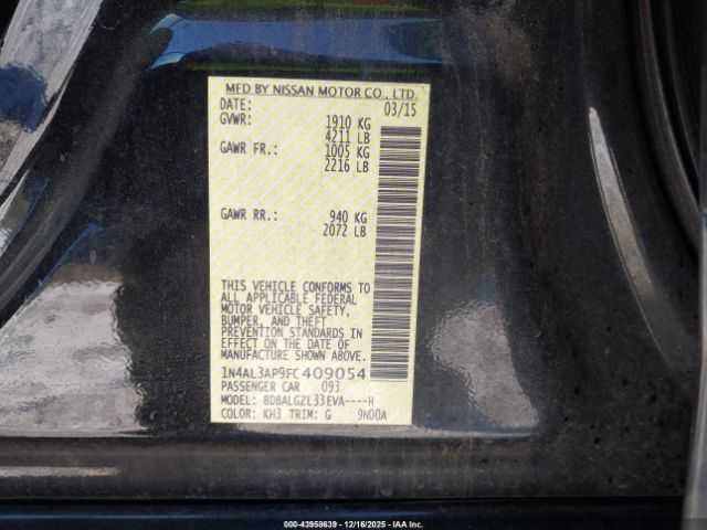 Nissan Altima 2.5 S Image 2