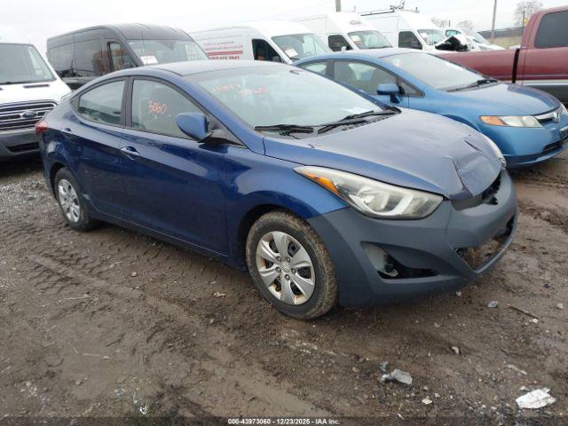  Salvage Hyundai ELANTRA