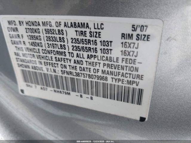 Honda Odyssey Ex-l Image 10