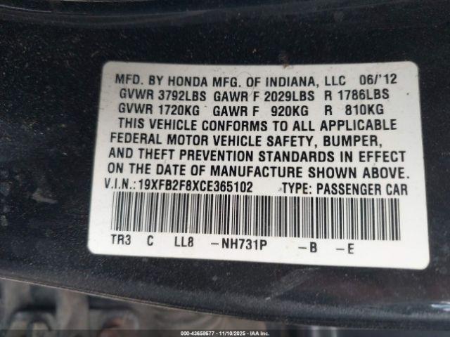 Honda Civic Ex Image 8