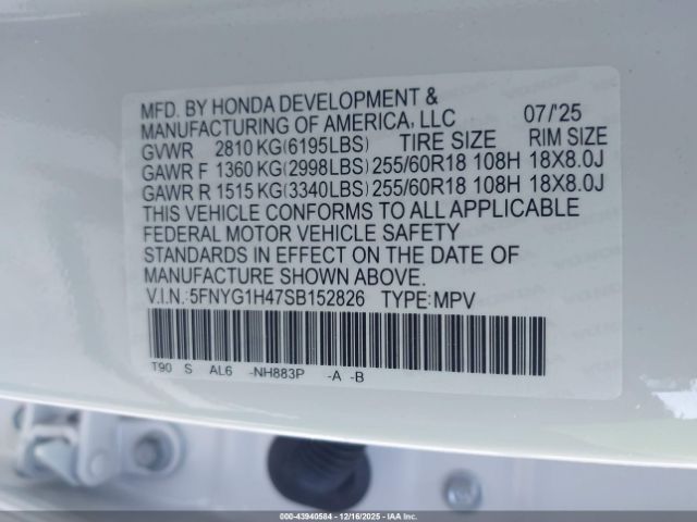 Honda Pilot Ex-l Image 4