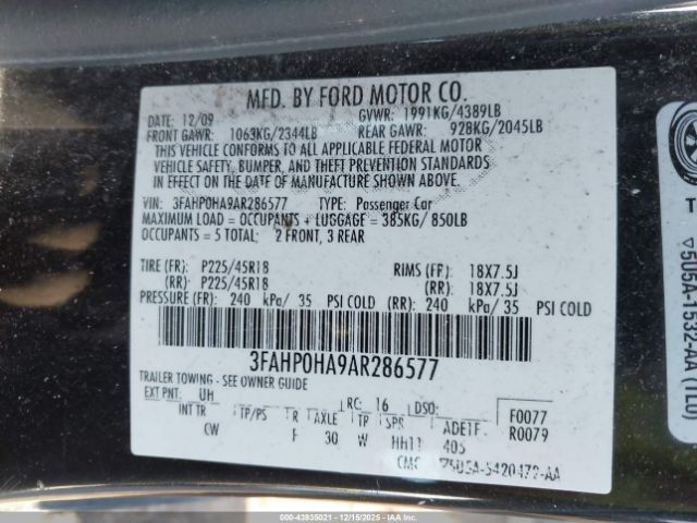 Ford Fusion Se Image 2