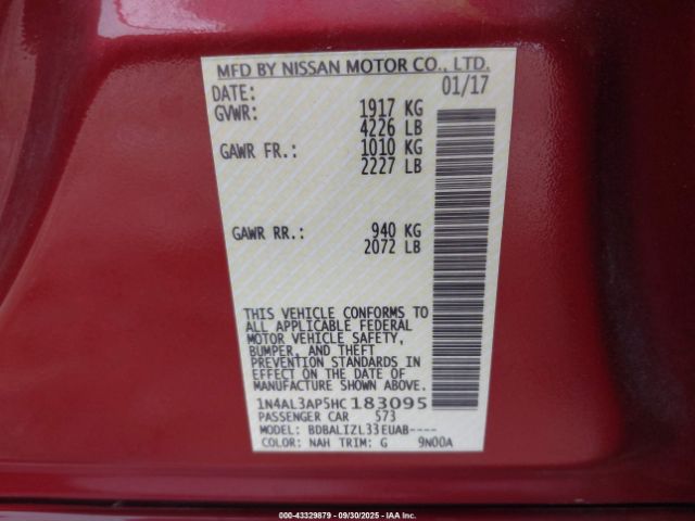 Nissan Altima 2.5 Sv Image 11