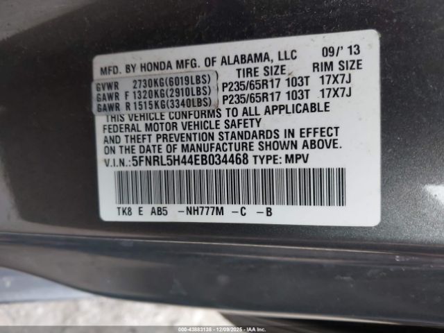 Honda Odyssey Ex Image 12