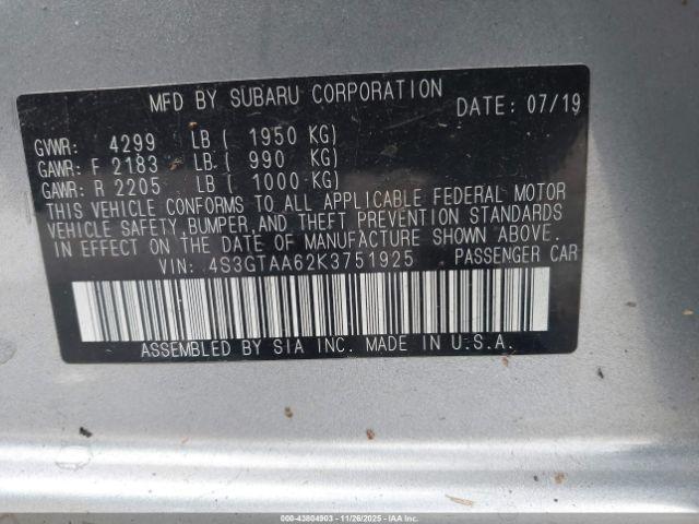 Subaru Impreza 2.0i Image 6