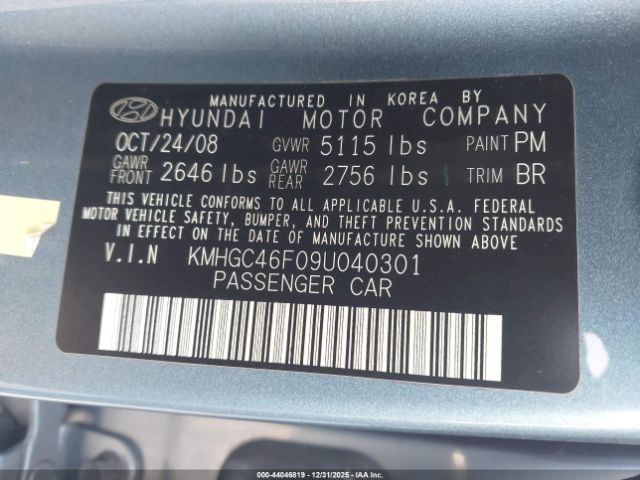 Hyundai Genesis 4.6 Image 10