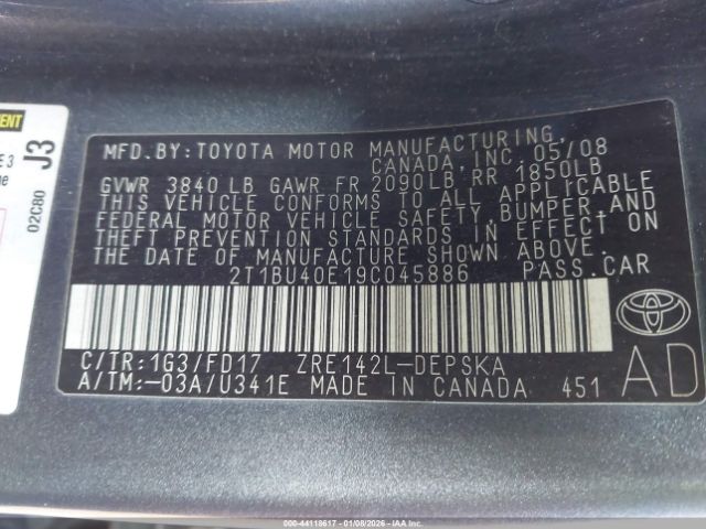 Toyota Corolla S Image 12